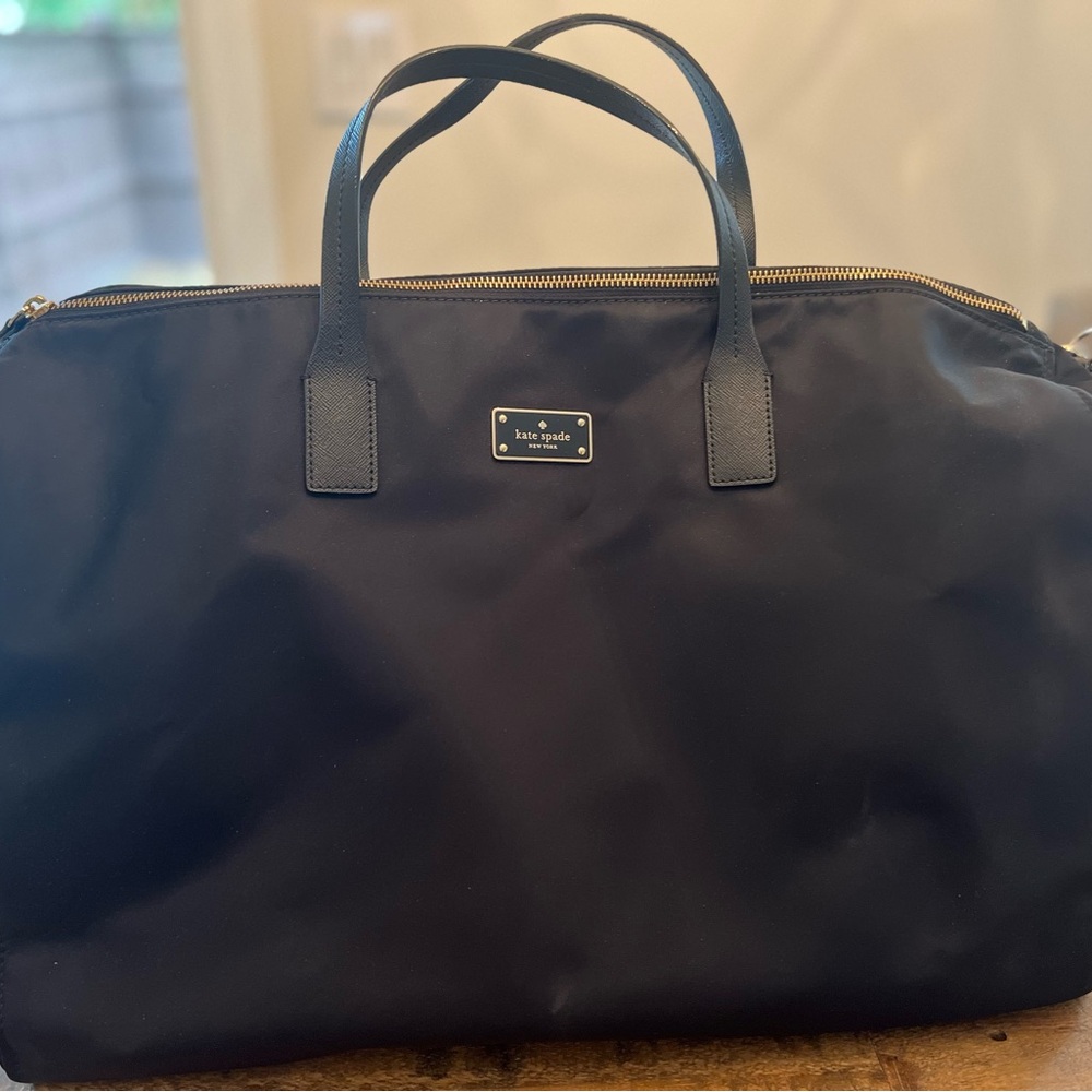 Kate Spade Black Small Duffle Bag